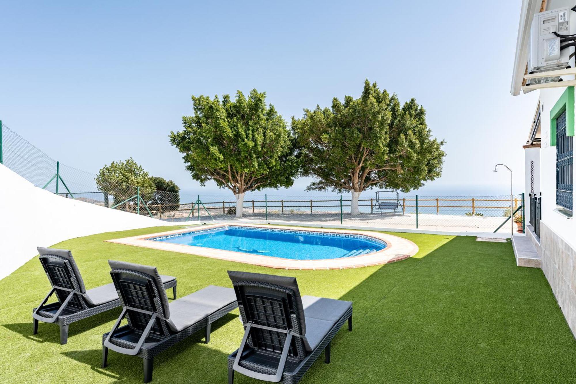 Villa Cortijo Ariza Sea Views Málaga Exterior foto